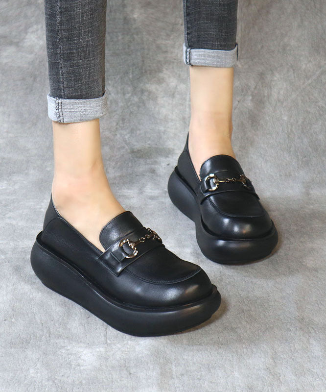 Black Loafers for Platform Loafers