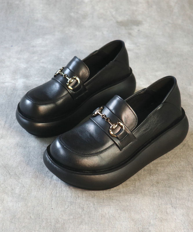 Black Loafers for Platform Loafers