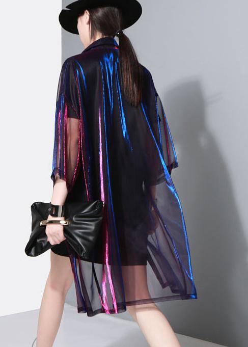 Summer See Through Cardigans Long Uv Protective Coat