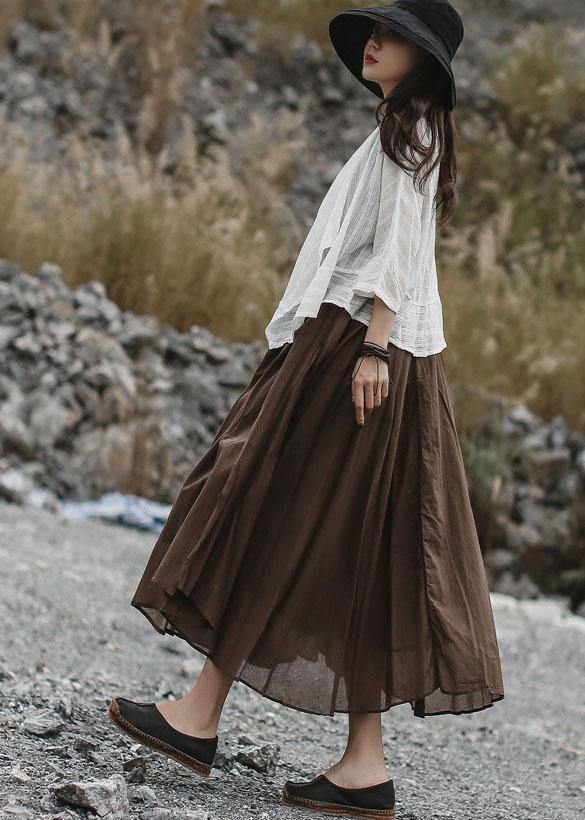 Bracelet Sleeved Cotton Clothes Shirts White Shirt Summer