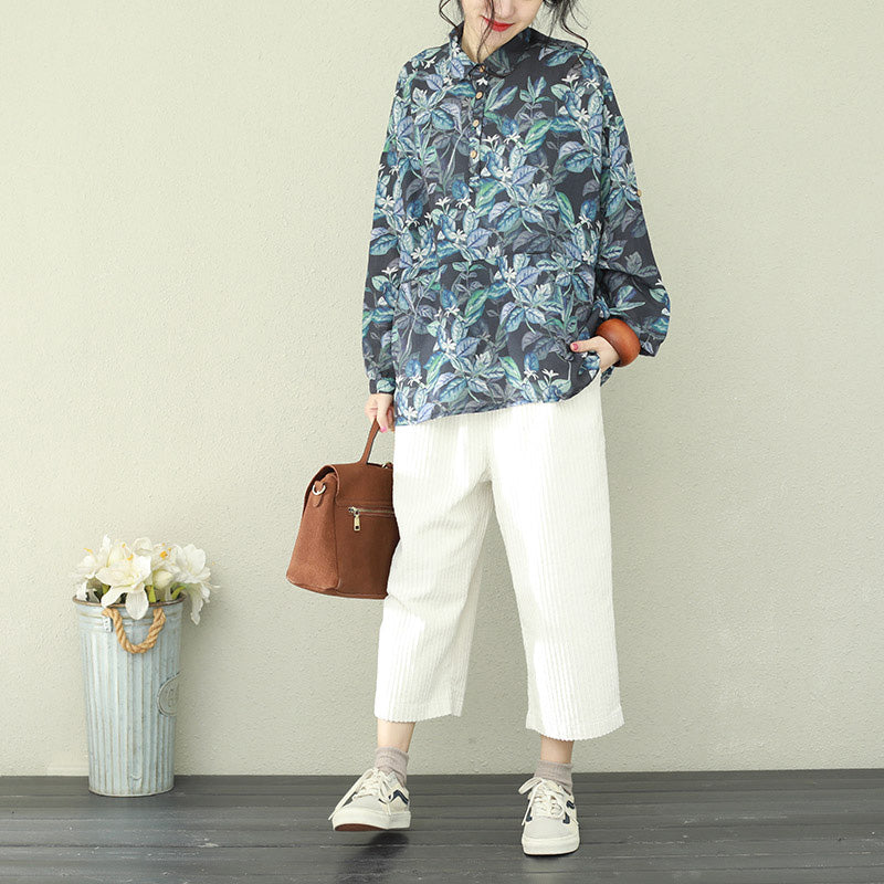 Lapel Linen Tunic Pattern Tutorials Tunic Shirts Spring