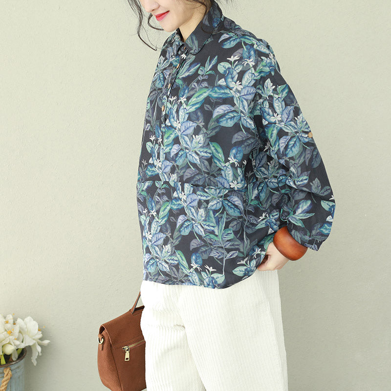 Lapel Linen Tunic Pattern Tutorials Tunic Shirts Spring