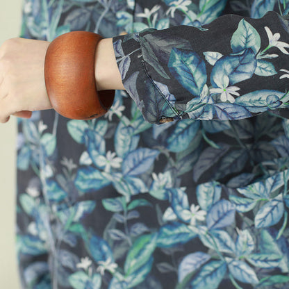 Beautiful lapel linen tunic pattern 2025 Tutorials floral tunic shirts spring