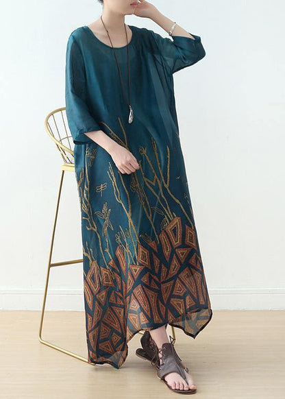 O Neck Chiffon Dresses Tutorials Blue Prints Dresses Summer