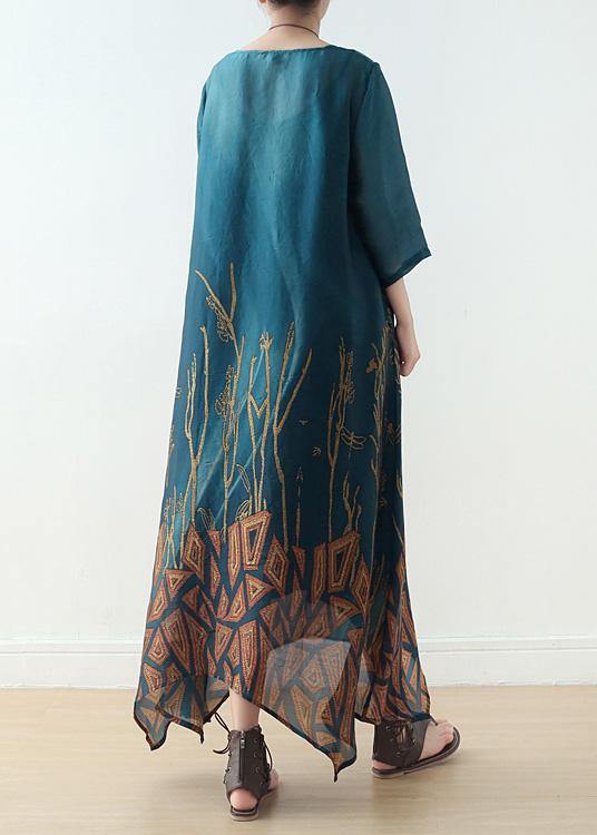 O Neck Chiffon Dresses Tutorials Blue Prints Dresses Summer