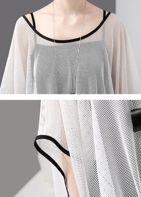 Quilting Clothes Loose Chiffon Sun Protective Blouse