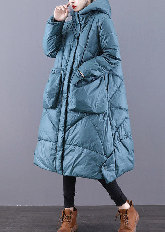Blue Duck Down Down Coat Zip Up Winter