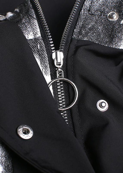 Tunic Coat Wardrobes Hooded Zippered Fall Coats