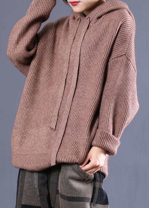 Red Chocolate Knit Fall Knit Top