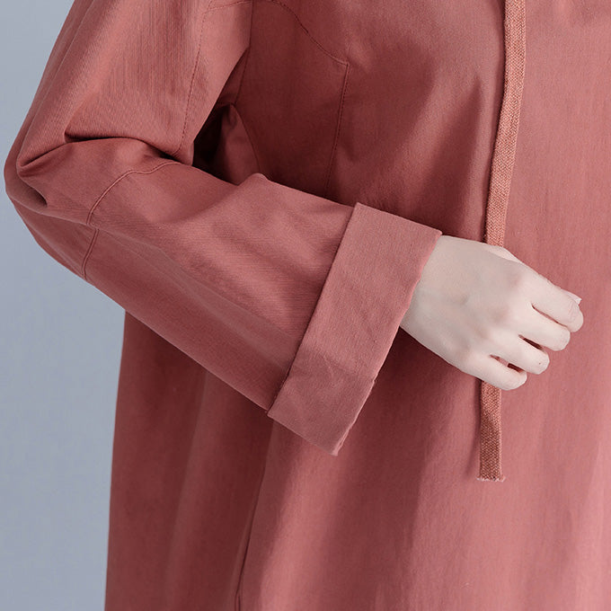 Brand Lady Hooded Female Loose Dress