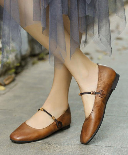 Brown Loafers for Genuine Leather Lace Up Loafers