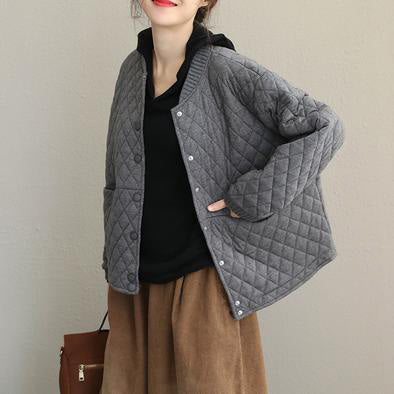 Korea Style Short Thicken Coat New Loose Jacket