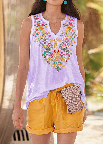 Light Yellow Style Top T Shirt Vest
