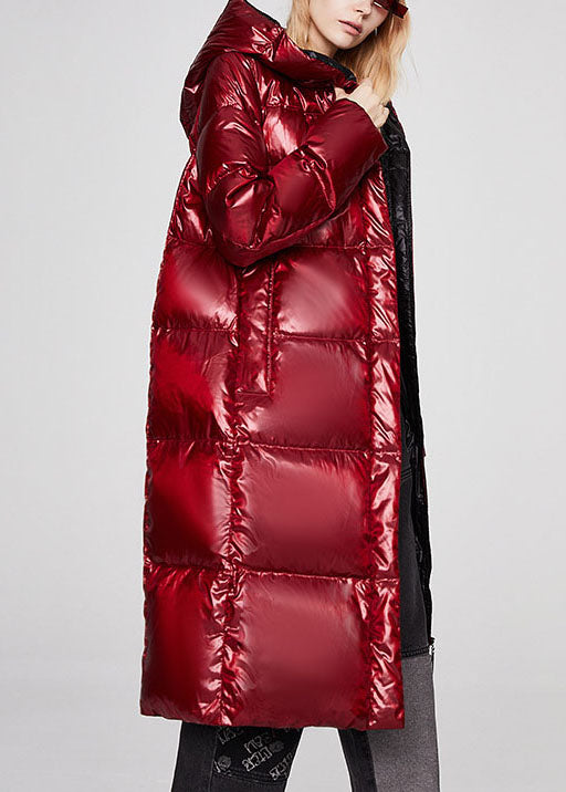 Mulberry Hooded Thick Winter Duck Down Coat