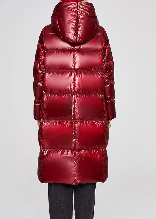 Mulberry Hooded Thick Winter Duck Down Coat