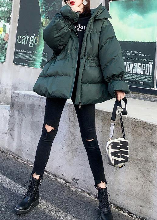 Green Parkas for Oversize Down Jacket Winter Hooded Winter Coats
