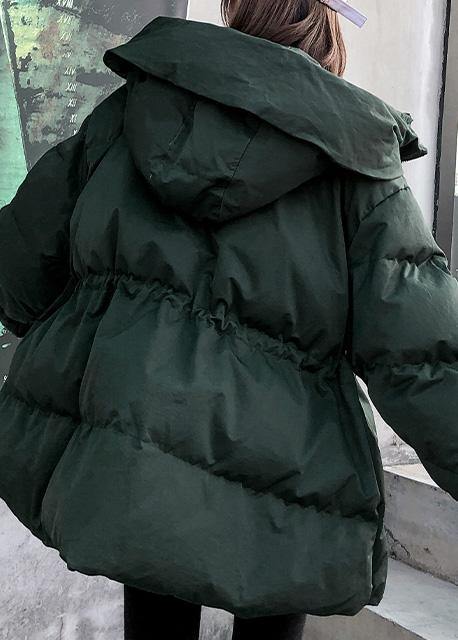 Green Parkas for Oversize Down Jacket Winter Hooded Winter Coats