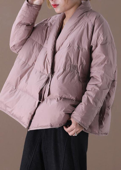 Oversize Down Jacket Winter Overcoat Black Stand Collar Thick Duck Down Coat