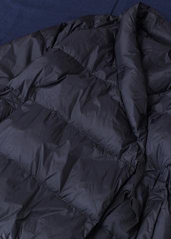 Oversize Down Jacket Winter Overcoat Black Stand Collar Thick Duck Down Coat