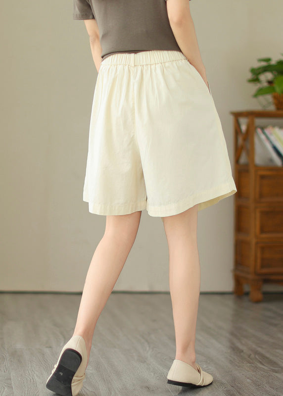 Apricot High Waist Cozy Shorts Summer