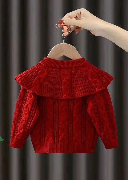 Mulberry Cloak Sleeves Cotton Knit Cable Knit Sweaters Spring
