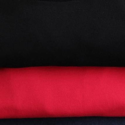 Chic black Letter tops women blouses hooded pockets Knee blouses