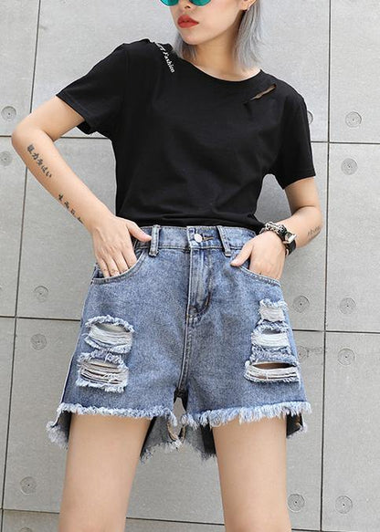 O Neck Cotton Box Top Ideas Black Top Summer