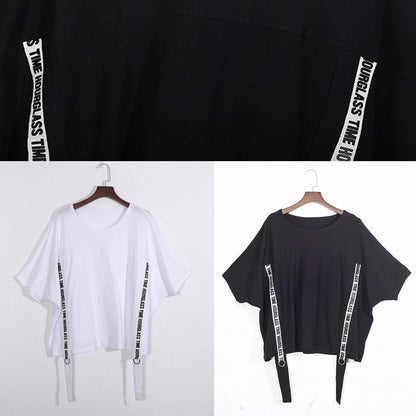 O Neck Cotton Shirts Shirts White Blouses Summer