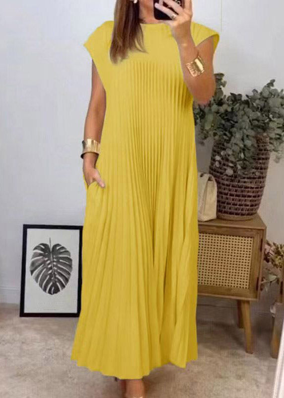 Classy Black Patchwork Vacation Maxi Dresses Short Sleeve