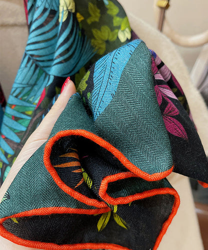 Classy Print Woolen Scarf Autumn Winter