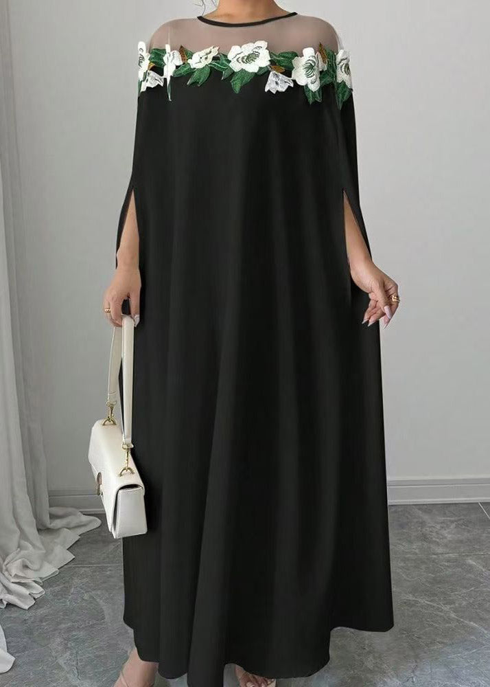 Classy White Tulle Patchwork Maxi Dresses Spring