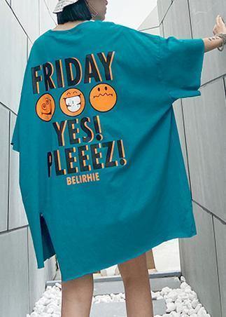 Classy Blue Pockets Cotton Clothes for O Neck Baggy a Line Summer Dresses