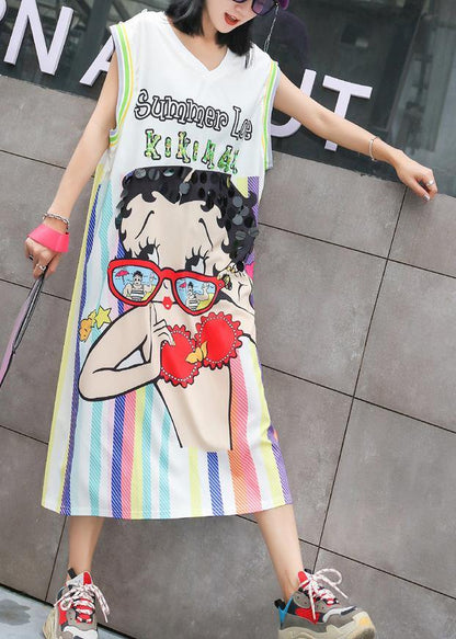 Classy V Neck Cotton Long Shirts Photography White Dress Summer