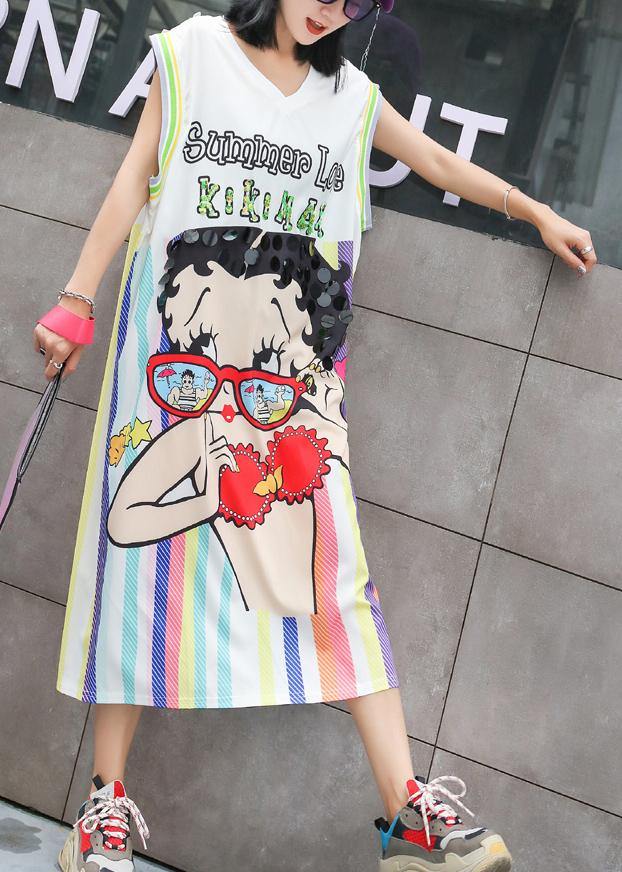 Classy V Neck Cotton Long Shirts Photography White Dress Summer