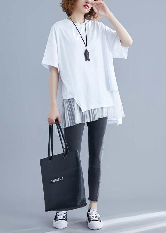 Classy Colorful Stripes Linen Top Silhouette Inspiration O Neck Patchwork Summer Blouse