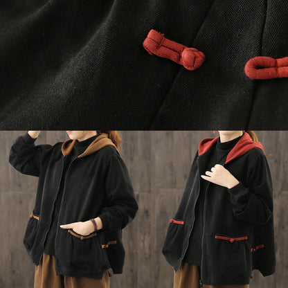 Classy Yellow Trench Coat Wardrobes Hooded Zippered Jackets