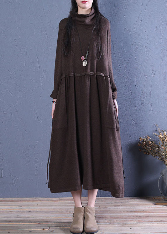 Chocolate Robe Dresses Spring