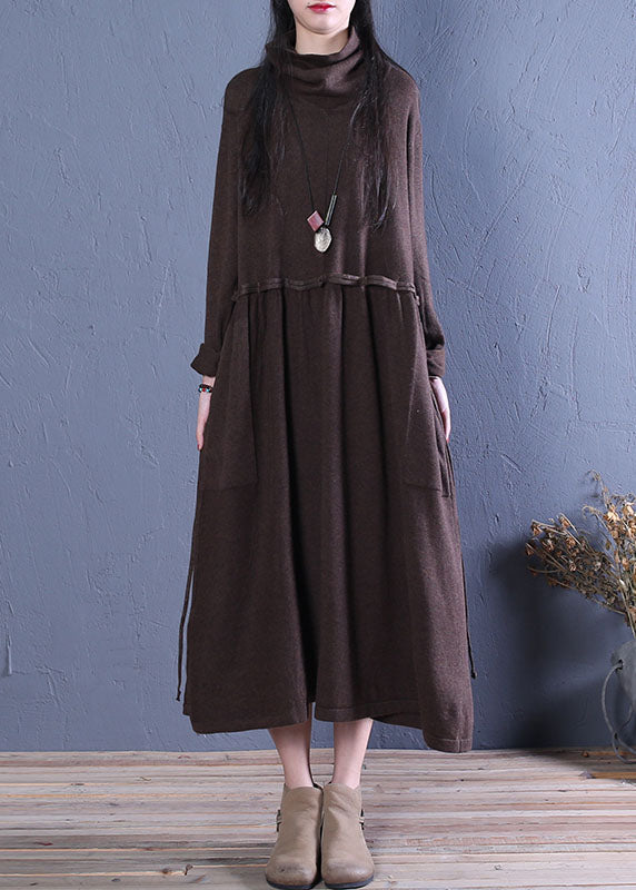 Chocolate Robe Dresses Spring