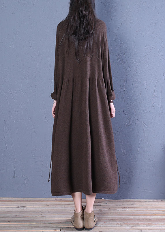 Chocolate Robe Dresses Spring