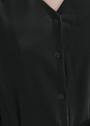 Diy Black Quilting Clothes V Neck Drawstring Robes Spring Dress