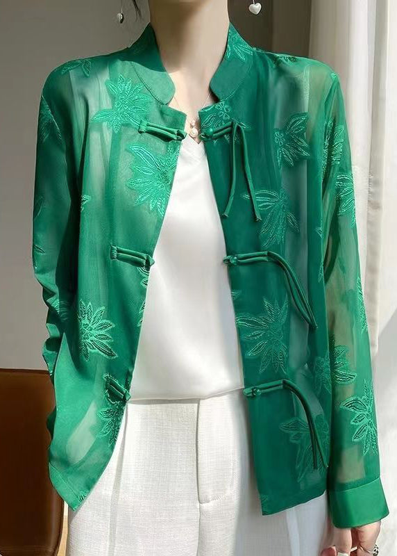 Diy Black Stand Collar Hollow Out Tassel Tulle Coats Long Sleeve