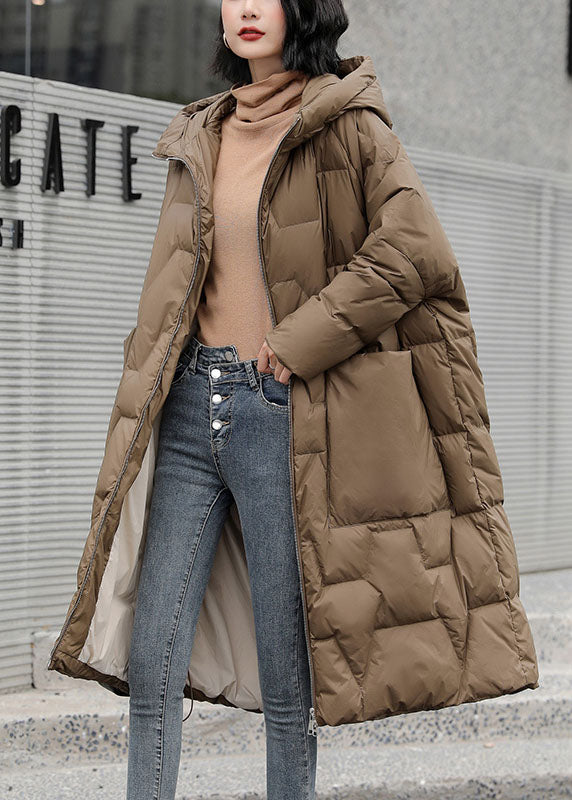 Diy Chocolate Pockets Duck Down Winter Down Coat