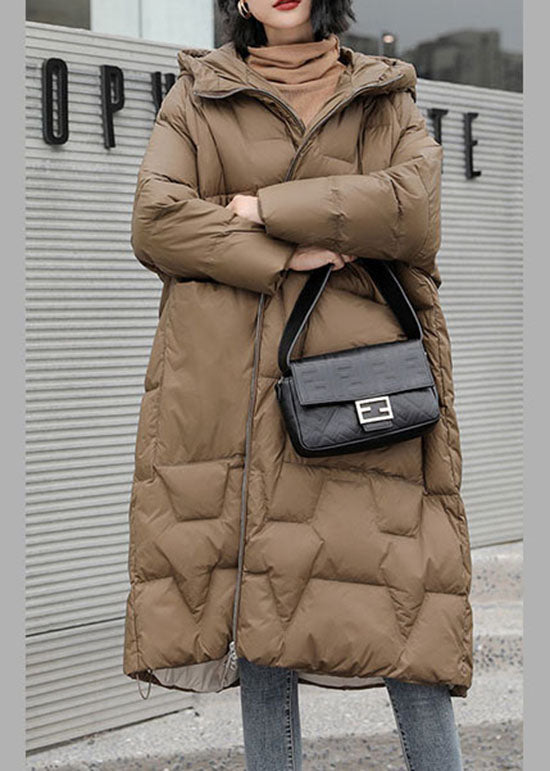 Diy Chocolate Pockets Duck Down Winter Down Coat