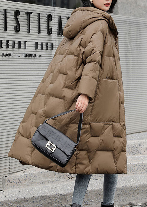 Diy Chocolate Pockets Duck Down Winter Down Coat