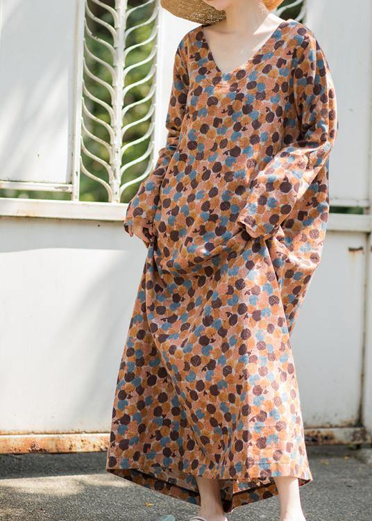 Diy Dotted Art Dresses Long Spring Dress