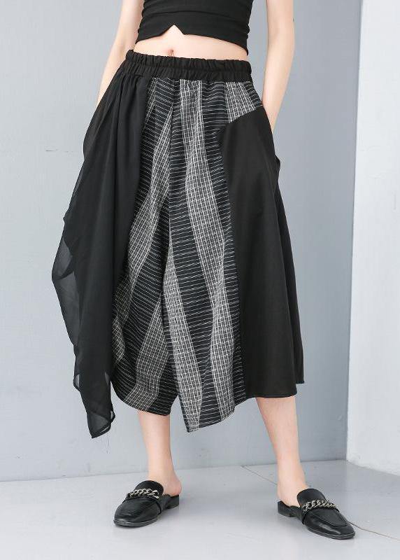 Diy Irregular Personality Wide Leg Pants