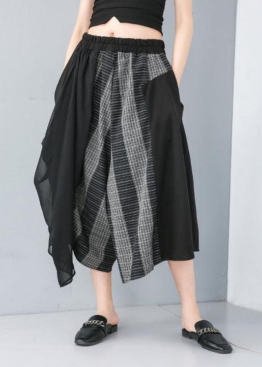 Diy Irregular Personality Wide Leg Pants