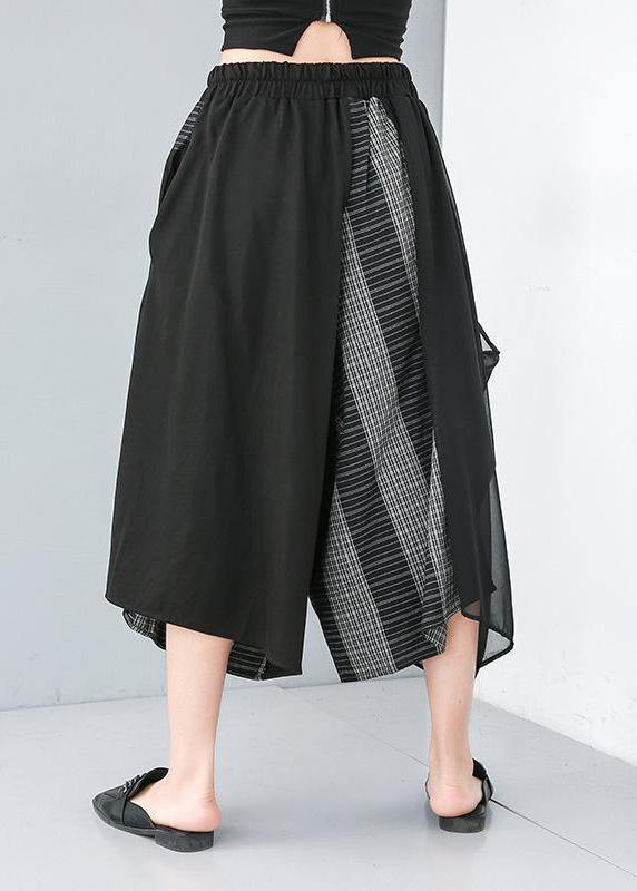 Diy Irregular Personality Wide Leg Pants