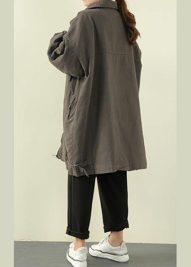 Diy Gray Green Clothes Gifts Zippered Spring Jackets