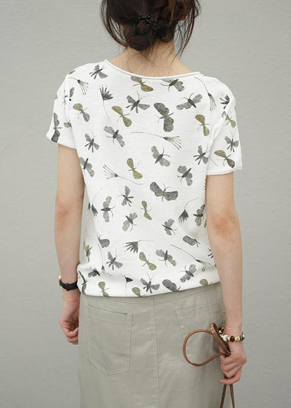 Diy O Neck Cotton Summerclothes for Pattern Blouses